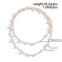 Bohemia Pearl Long Chain Necklace - ArtGalleryZen
