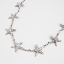 Bohemia Silver Plated Starfish Waist Chain - ArtGalleryZen