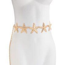 Bohemia Textured Starfish Waist Chain - ArtGalleryZen