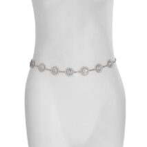 Boho Gold Silver Plated Sun Moon Waist Chain - ArtGalleryZen