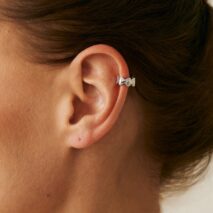Boho Gold Silver Tone Shell Ear Cuff Earring - ArtGalleryZen