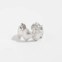 Boho Gold Silver Tone Shell Ear Cuff Earring - ArtGalleryZen