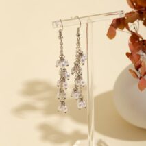 Boho Newly Dangling Pearl Tassel Earrings - ArtGalleryZen