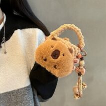 Capybara Plush Coin Purse Earphone Case - ArtGalleryZen