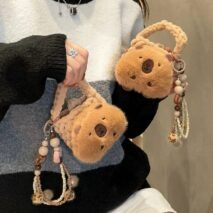 Capybara Plush Coin Purse Earphone Case - ArtGalleryZen
