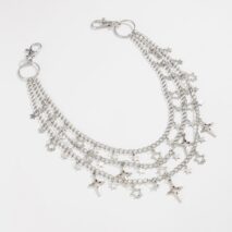 Charming Layered Hollow Star Pendant Trouser Chain - ArtGalleryZen