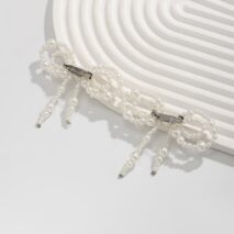 Chic 2pcs Pearl Bowknot Trouser Pin Set - ArtGalleryZen