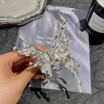 Chic Abstract Hollow Butterfly Chignon Claw Clip Hair Clip - ArtGalleryZen