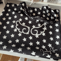 Chic Angel Wing Star Shoulder Bag - ArtGalleryZen