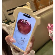 Chic Bitten Apple Silicone iPhone Case - ArtGalleryZen