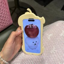 Chic Bitten Apple Silicone iPhone Case - ArtGalleryZen