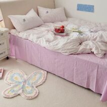 Chic Butterfly Dream Plush Rug Carpet - ArtGalleryZen