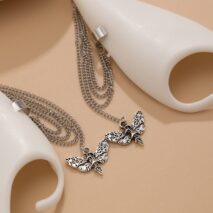 Chic Butterfly Tassel Silicone Elf Ear Cuff Wrap Earrings - ArtGalleryZen