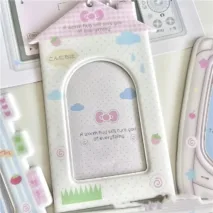 Chic Camera Phone Shaped Kpop Keychain Photocard Holder - ArtGalleryZen