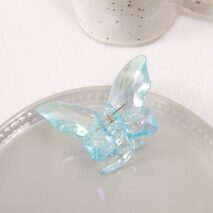 Chic Colorful Butterfly Chignon Claw Clip Hair Clip - ArtGalleryZen