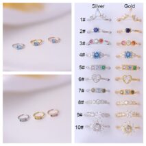 Chic Colorful CZ Inlaid Nose Piercing Nose Hoop - ArtGalleryZen