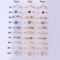 Chic Colorful CZ Inlaid Nose Piercing Nose Hoop - ArtGalleryZen