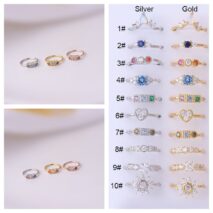 Chic Colorful CZ Inlaid Nose Piercing Nose Hoop - ArtGalleryZen