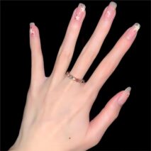 Chic Colorful Natural Tourmaline Ring - ArtGalleryZen