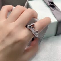 Chic CZ Inlaid Barbie Ring - ArtGalleryZen