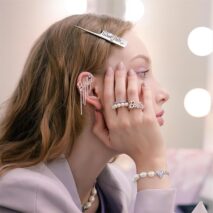 Chic CZ Inlaid Barbie Ring - ArtGalleryZen
