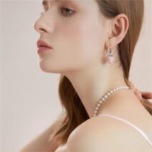 Chic CZ Inlaid Enamel Pink Strawberry Huggie Hoop Earrings - ArtGalleryZen