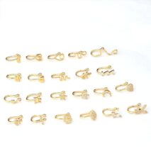 Chic CZ Inlaid Floral Heart Evil Eye Moon Star Non Piercing Nose Cuff - ArtGalleryZen