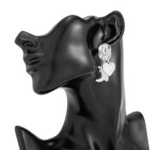 Chic Dangling Cowboy Hat Boot Heart Star Earrings - ArtGalleryZen
