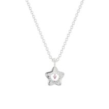 Chic Dangling Heart Star Necklace - ArtGalleryZen