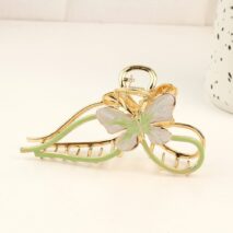 Chic Enamel Colorful Butterfly Chignon Claw Clip Hair Clip - ArtGalleryZen
