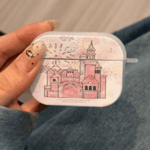 Chic Firework Castle AirPods Earphone Case - ArtGalleryZen