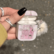 Chic Firework Castle AirPods Earphone Case - ArtGalleryZen