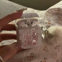 Chic Firework Castle AirPods Earphone Case - ArtGalleryZen