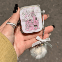 Chic Firework Castle AirPods Earphone Case - ArtGalleryZen