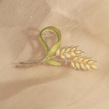 Chic Golden Ears Of Wheat Chignon Claw Clip Hair Clip - ArtGalleryZen