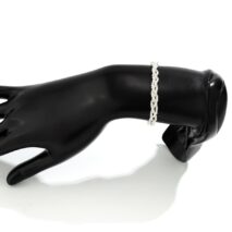Chic Gold Silver Plated Braided Chain Bracelet - ArtGalleryZen