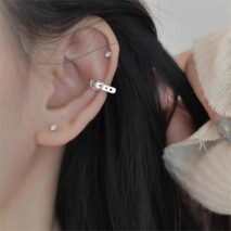 Chic Heart Belt Ear Cuff Earrings - ArtGalleryZen