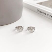 Chic Heart Belt Ear Cuff Earrings - ArtGalleryZen