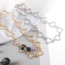Chic Heart Chain Necklace - ArtGalleryZen