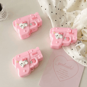 Chic Hello Kitty Pistol Style AirPods Earphone Case - ArtGalleryZen