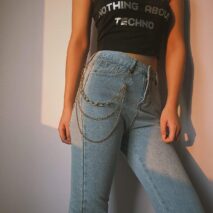 Chic Hip Hop Punk Trousers Chain - Punk Style Wallet Belt Chain - Hipster Jeans Pant Chain - Hip Hop Jewelry Waist Chain - ArtGalleryZen