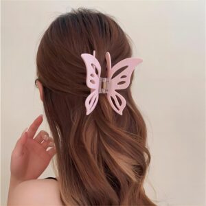 Chic Hollowed-out Butterfly Chignon Claw Clip Hair Clip - ArtGalleryZen