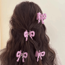 Chic Knitting Wool Woven Ribbon Hair Clip - ArtGalleryZen