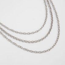 Chic Layered Hollow Star Pendant Trouser Chain - ArtGalleryZen