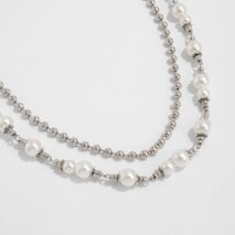 Chic Layered Pearl Trouser Chain - ArtGalleryZen
