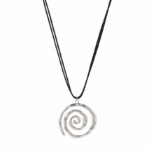 Chic Layered Spiral Wax Cord String Necklace - ArtGalleryZen