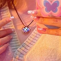 Chic Natural Crystal Heart Pendant Choker Necklace - ArtGalleryZen