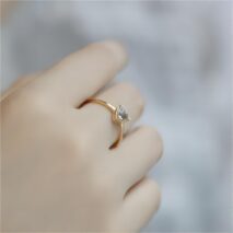 Chic Natural Turquoise Topaz Stone Ring - ArtGalleryZen