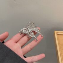 Chic Oversized Adjustable Butterfly Ring - ArtGalleryZen