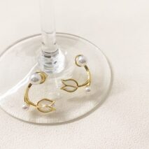 Chic Pearl Charm Opal Tulip Earrings - ArtGalleryZen